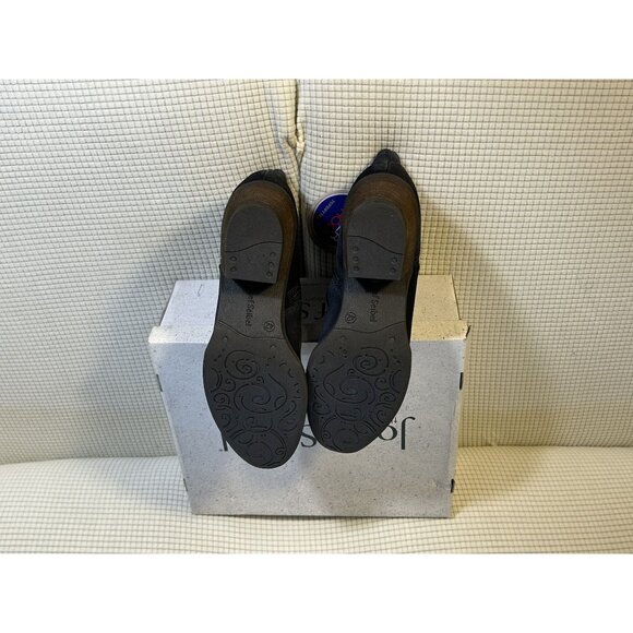 Josef Seibel Fur lined Daphne Velour Suede Zippered Boots, Size EU 42, US 10, NW - Picture 7 of 10